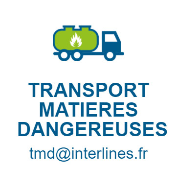 Contact transport matières dangereuses